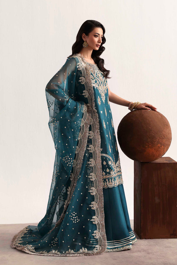 Akbar Aslam | Luxury Formals 25 | Teal