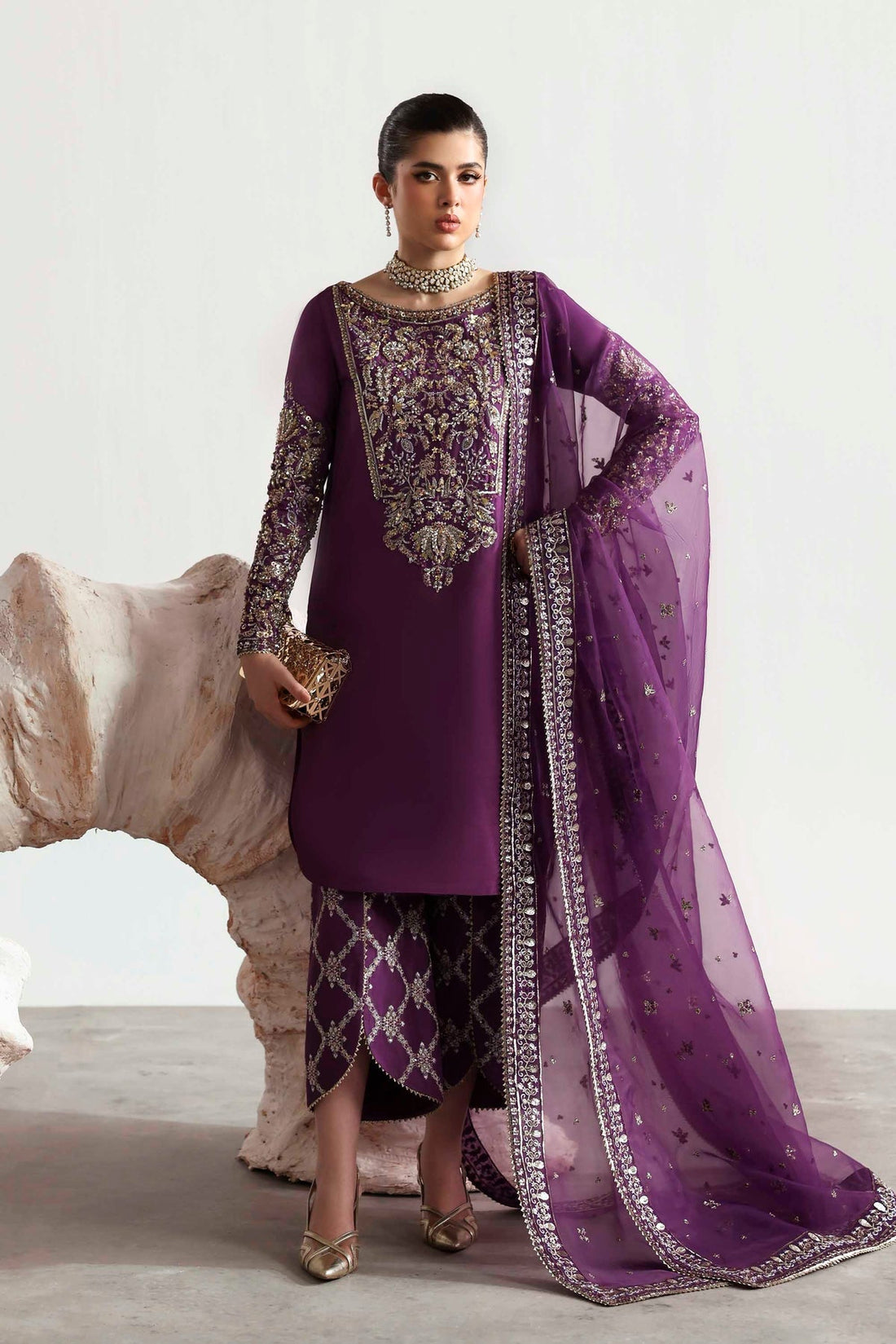 Akbar Aslam | Luxury Formals 25 | Lapis
