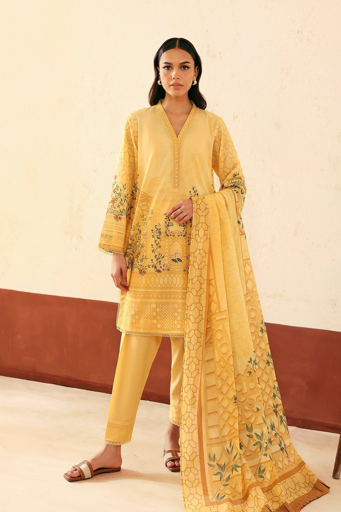 Sahar | Selene 25 | Golden Trellis - House Of Zarish