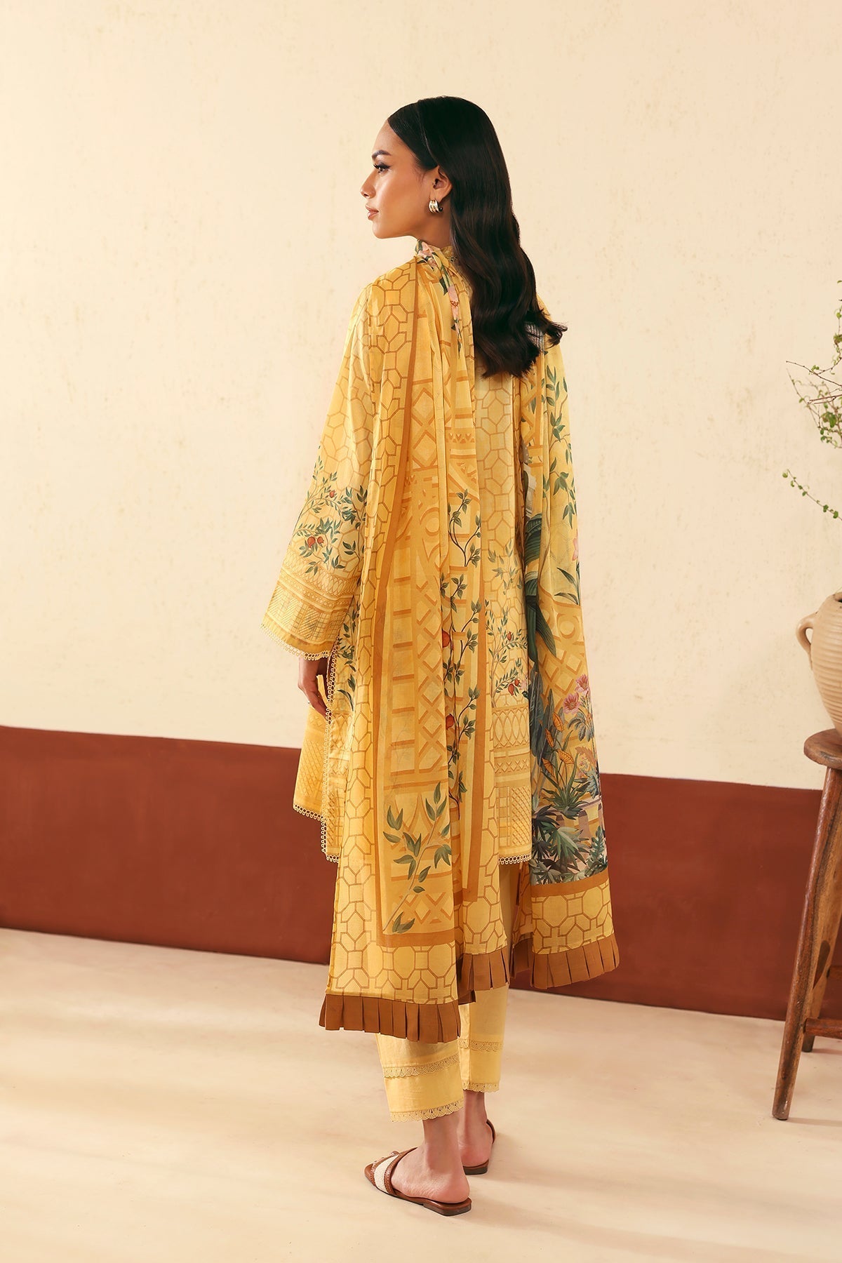 Sahar | Selene 25 | Golden Trellis - House Of Zarish