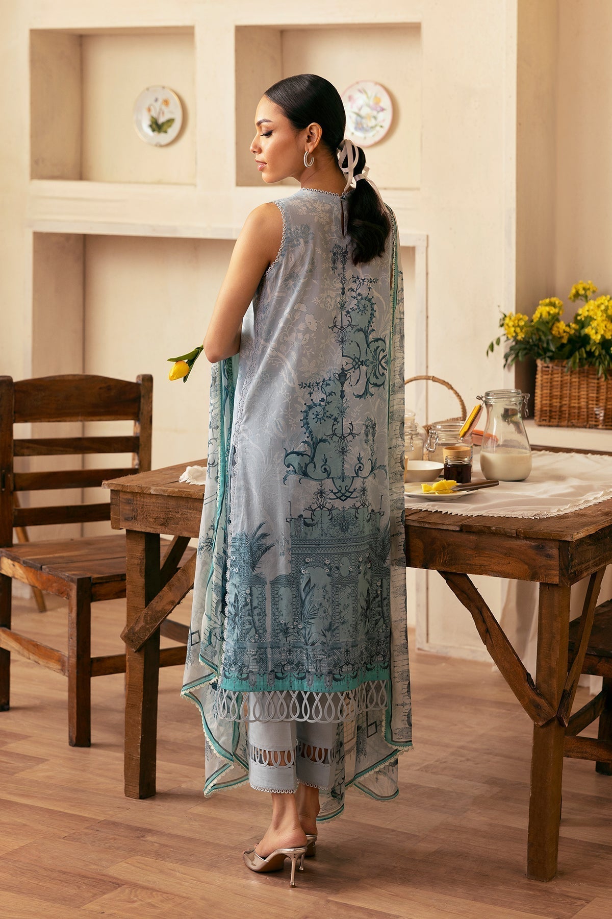 Sahar | Selene 25 | Silver Mist - House Of Zarish