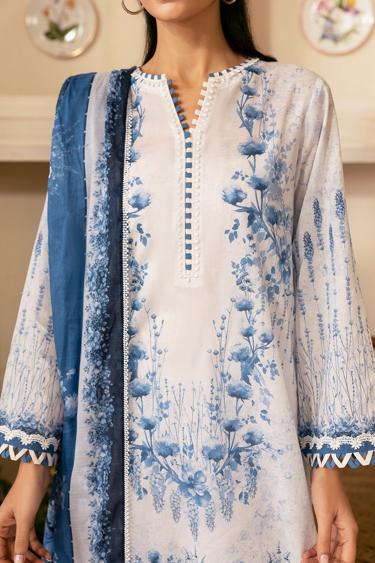 Sahar | Selene 25 | Sapphire Petal - House Of Zarish