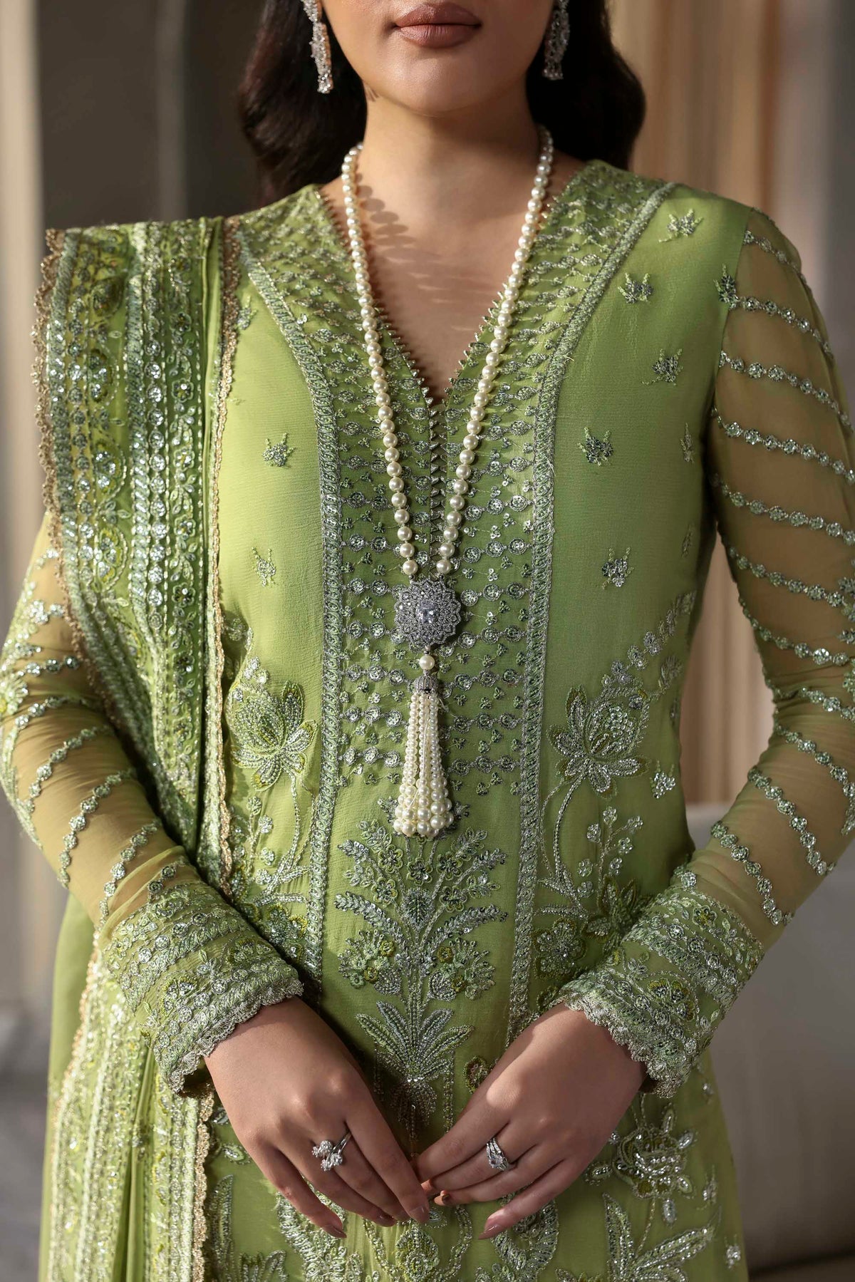 Akbar Aslam | Meeras Luxury Chiffon 25 | Verdaz