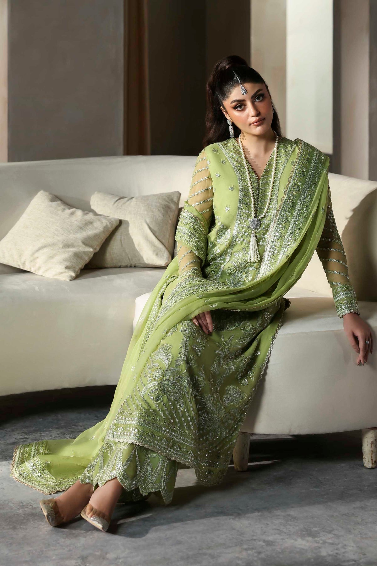 Akbar Aslam | Meeras Luxury Chiffon 25 | Verdaz