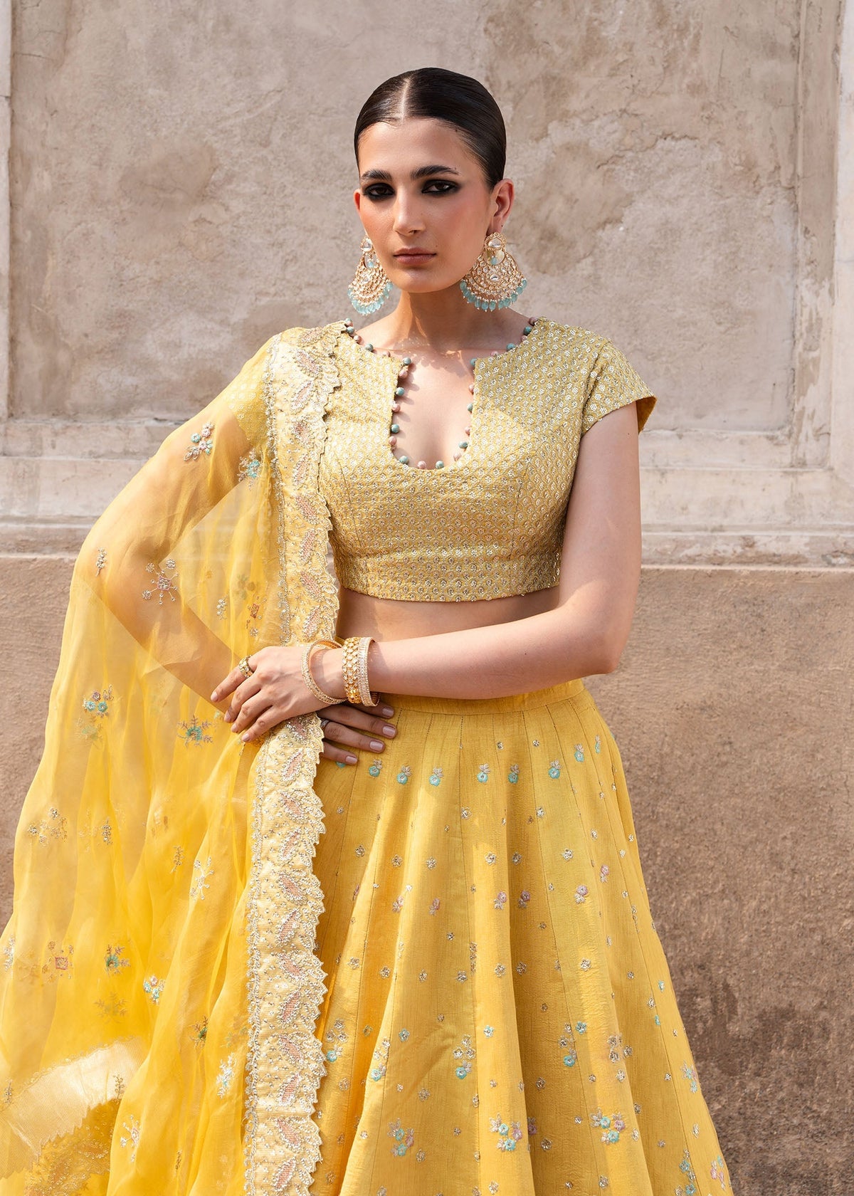 Sadaf Fawad Khan | Zeenat Formals-26 | Noor-e-Zard