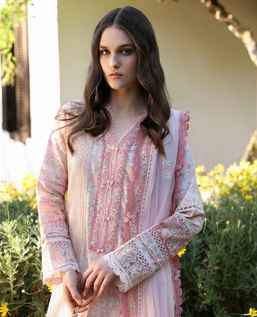 Republic Womenswear | Aylin Summer Lawn 24 | Rosa (D8-B) - House Of Anaya