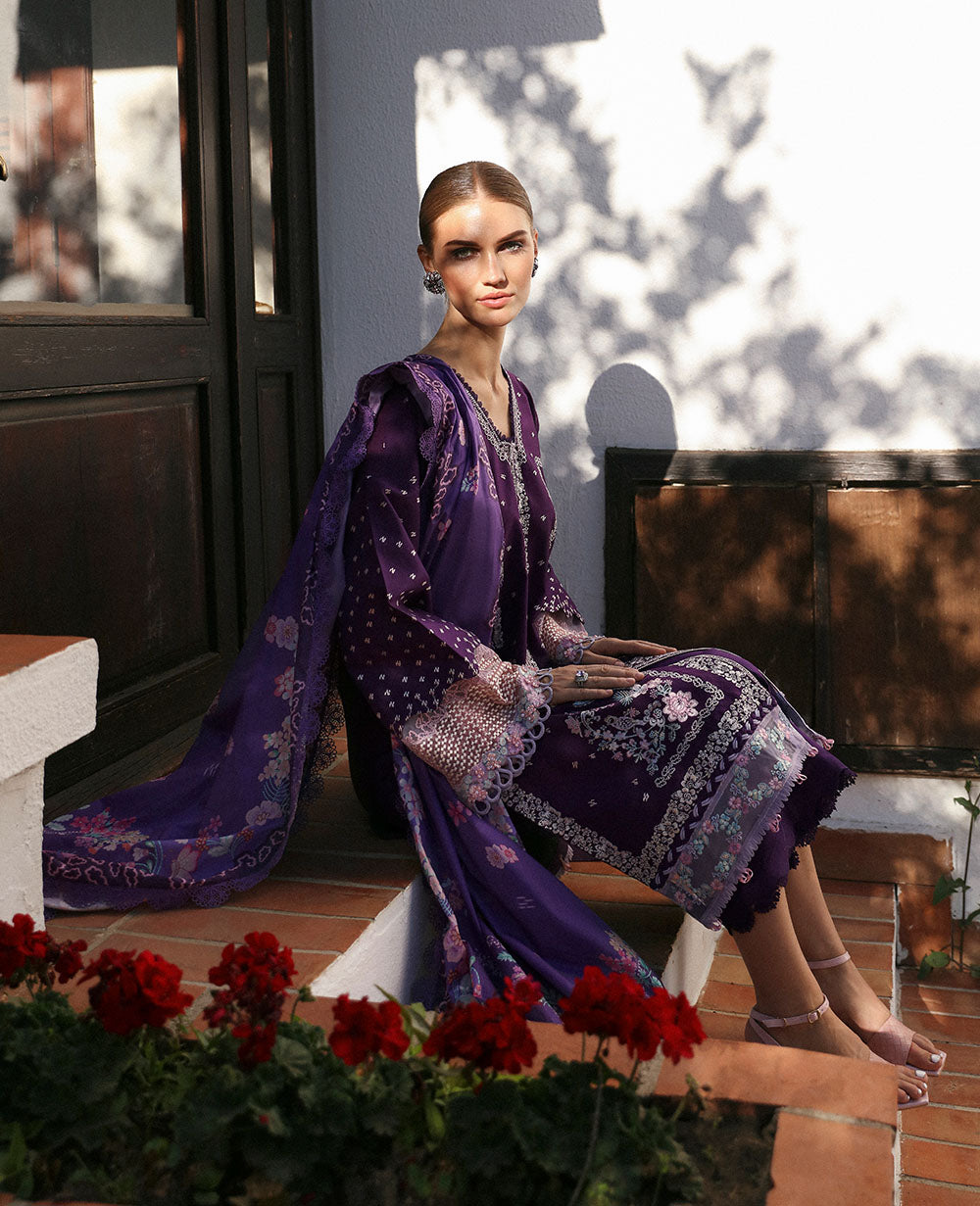 Republic Womenswear | Aylin Summer Lawn 24 | Cemile (D6-B) - House Of Anaya