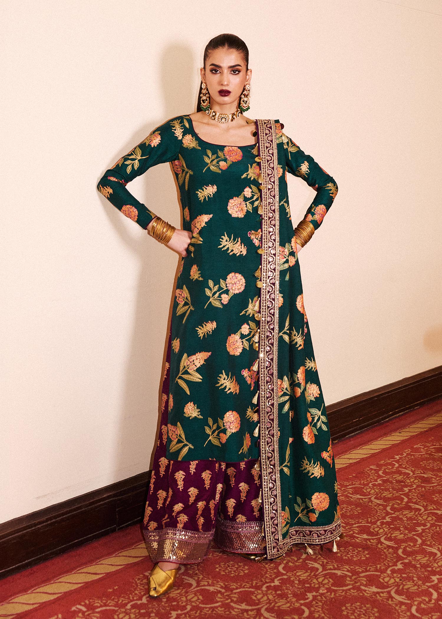 Hussain Rehar | Luxury Pret SS 24 | Taaq - House Of Anaya