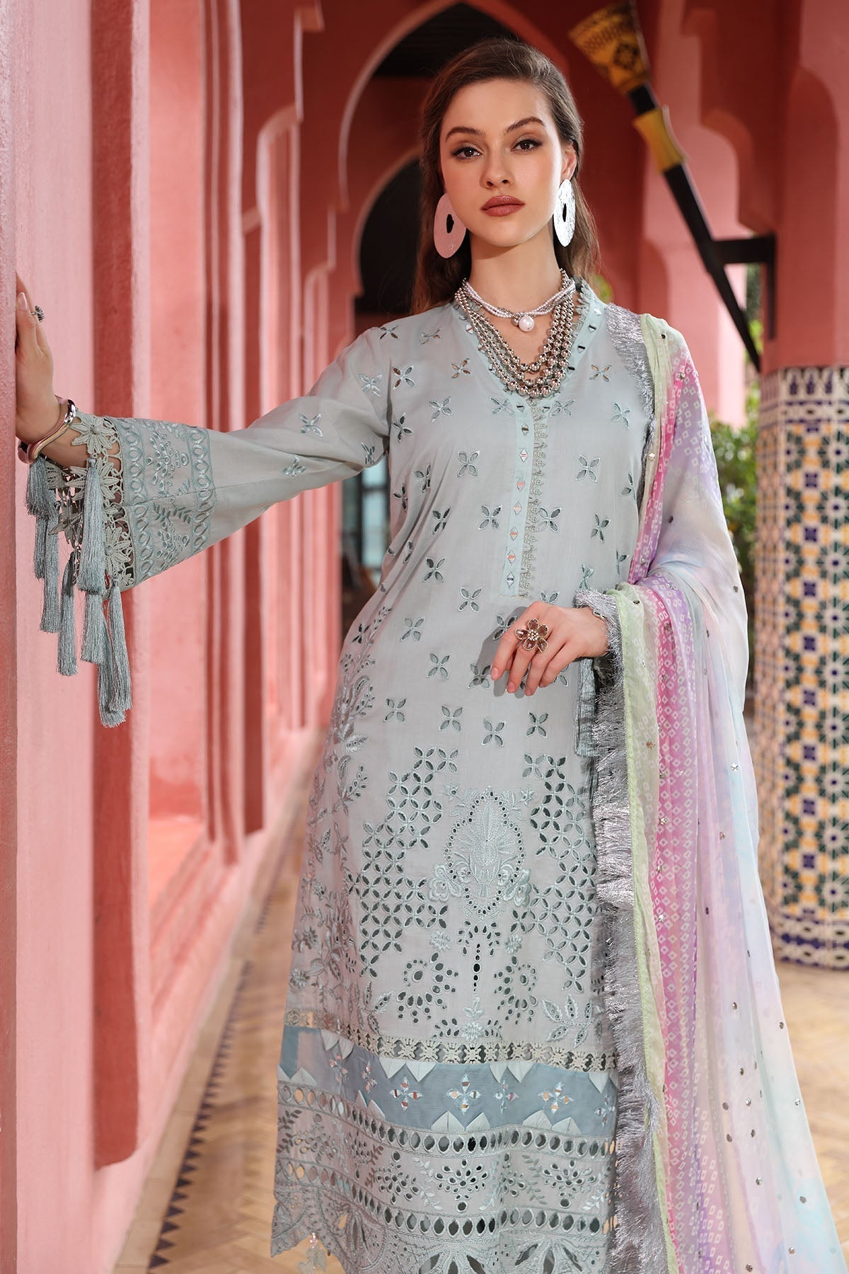 Nureh | Bazaar Lawn 25 | NE-111 - House Of Anaya