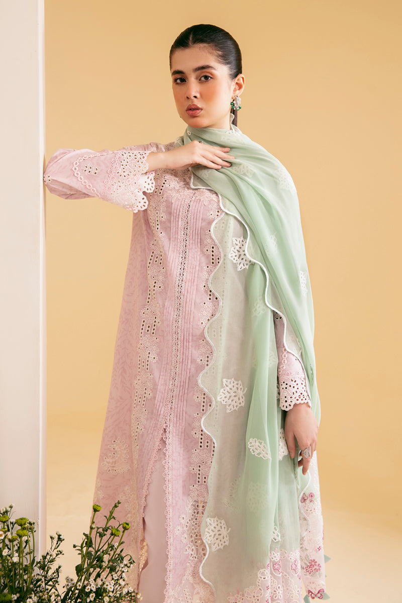 Qalamkar | Qlinekari Luxury Lawn | SQ-02 ASEMA - House Of Anaya