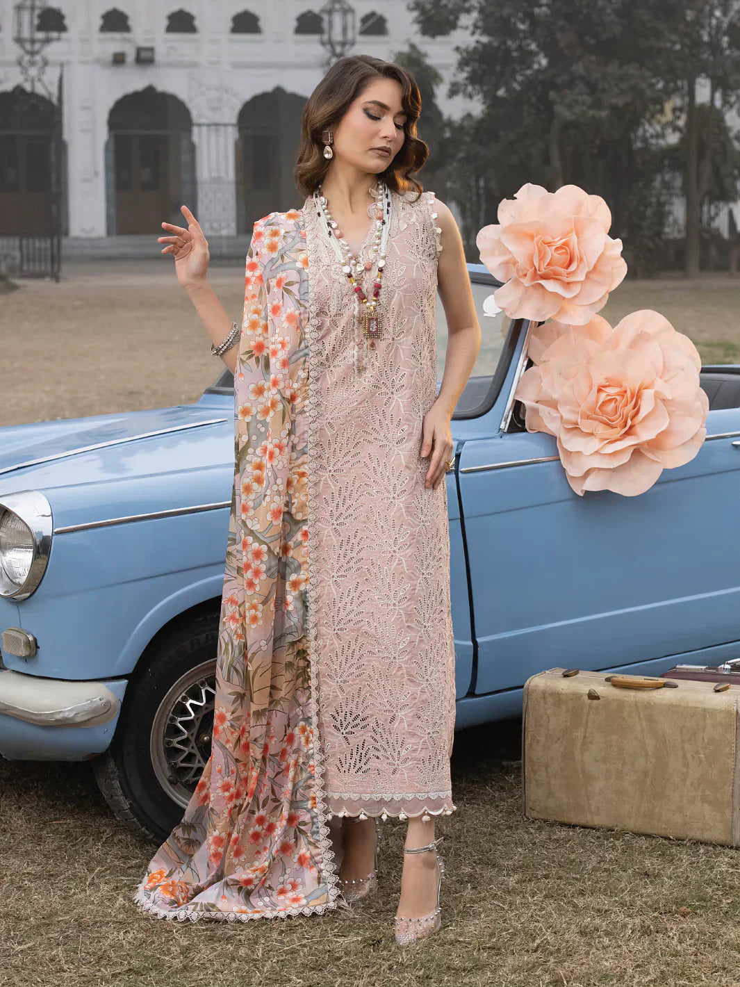 Faiza Faisal | Maya Luxury Lawn | Amirah - House Of Anaya