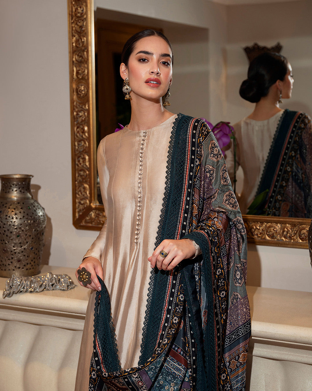 Faiza Saqlain | Zurina Luxury Pret | Leora - House Of Anaya