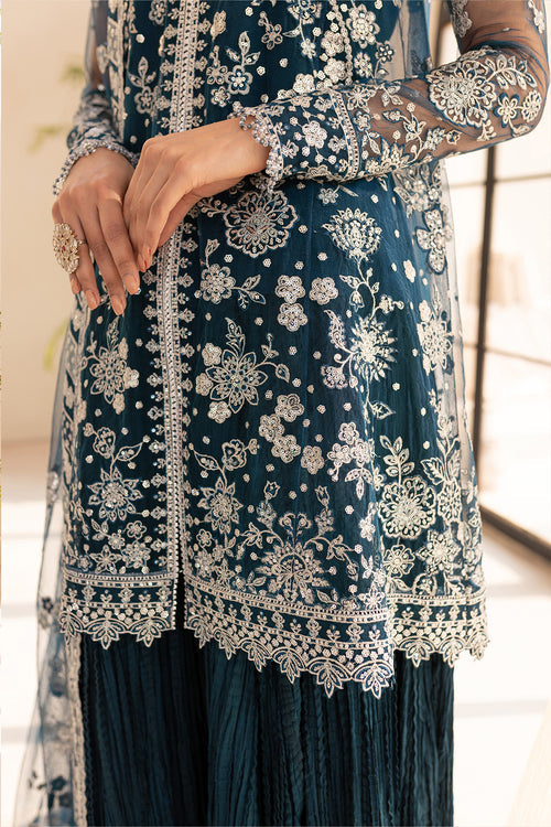 Farasha | Lu Zella Premium Formals 25 | Teal Drizzle