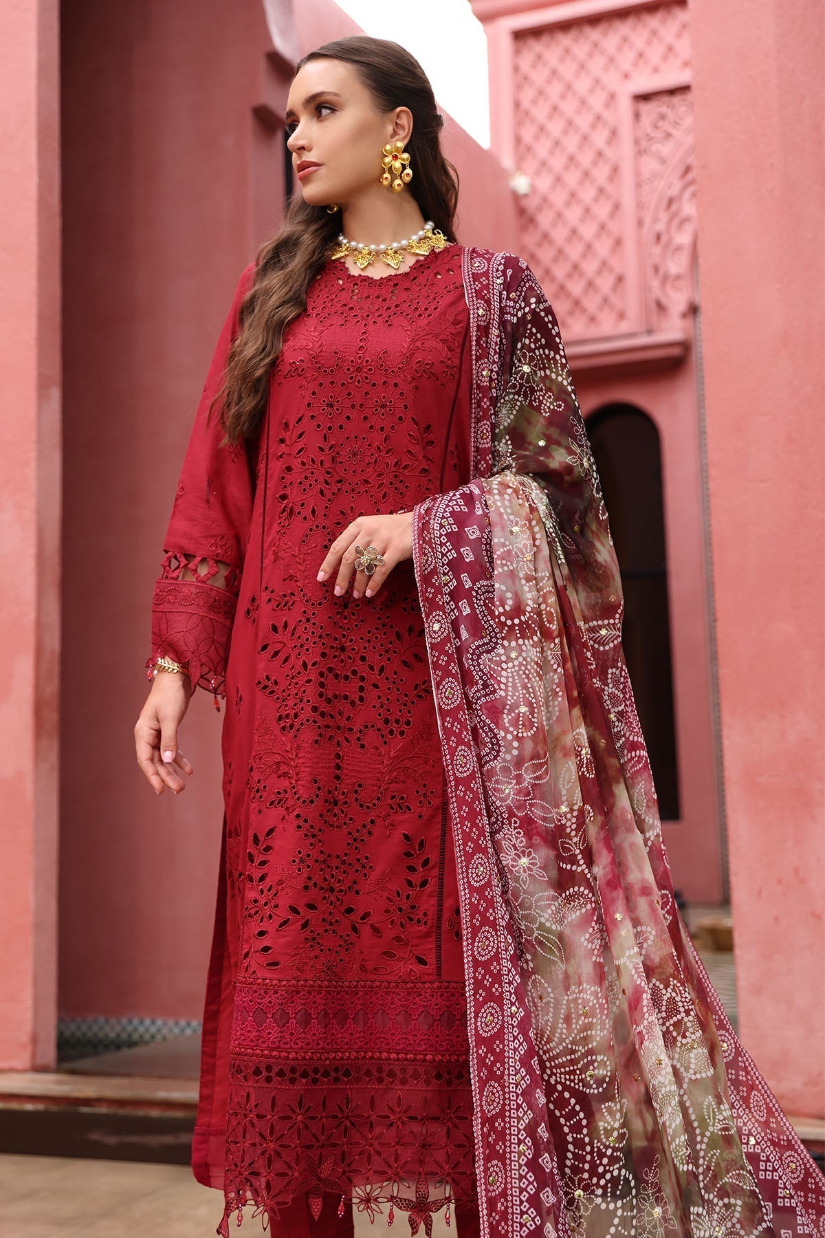 Nureh | Bazaar Lawn 25 | NE-109 - House Of Anaya
