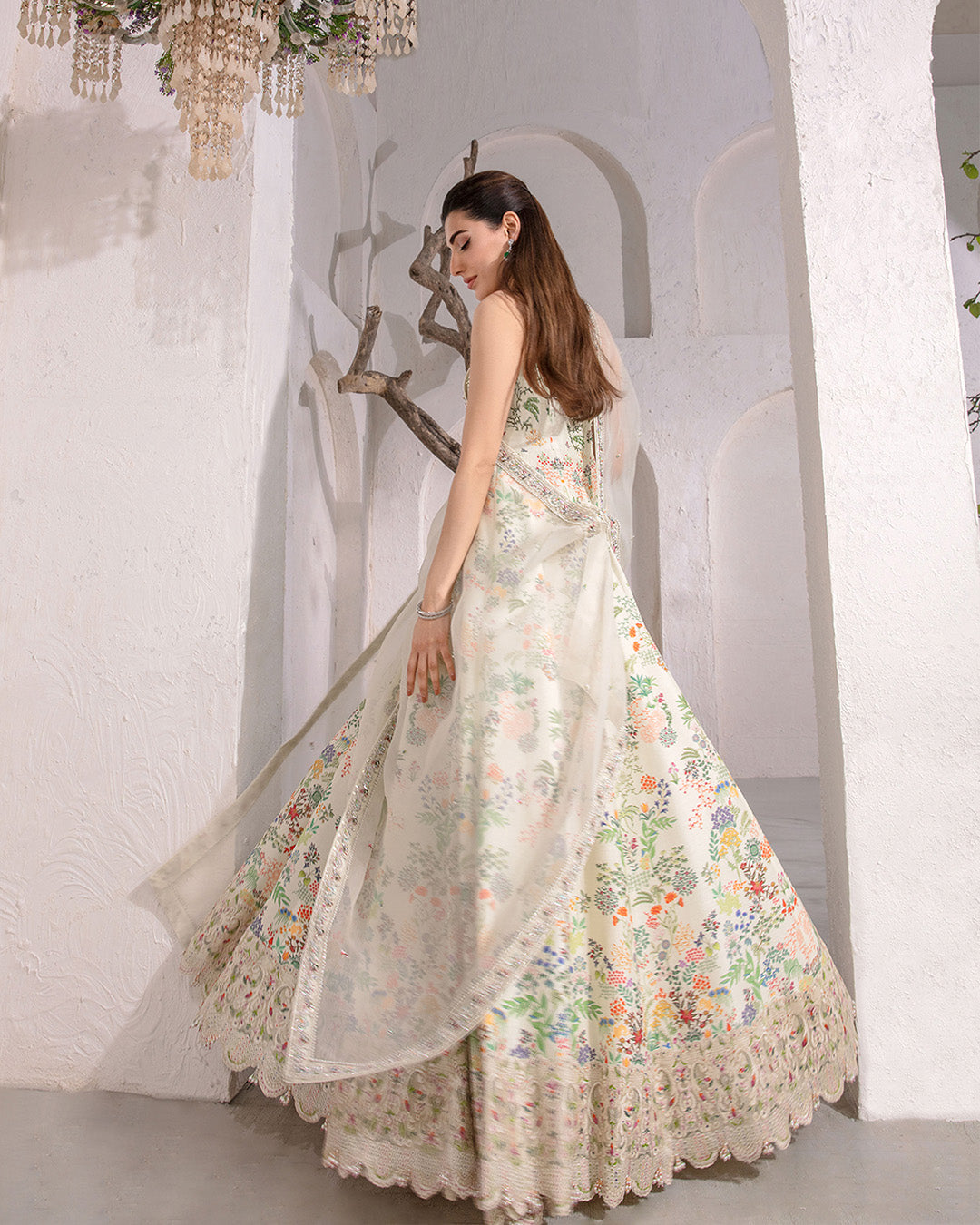 Faiza Saqlain | Lenora Luxury Pret | Floretta - House Of Anaya