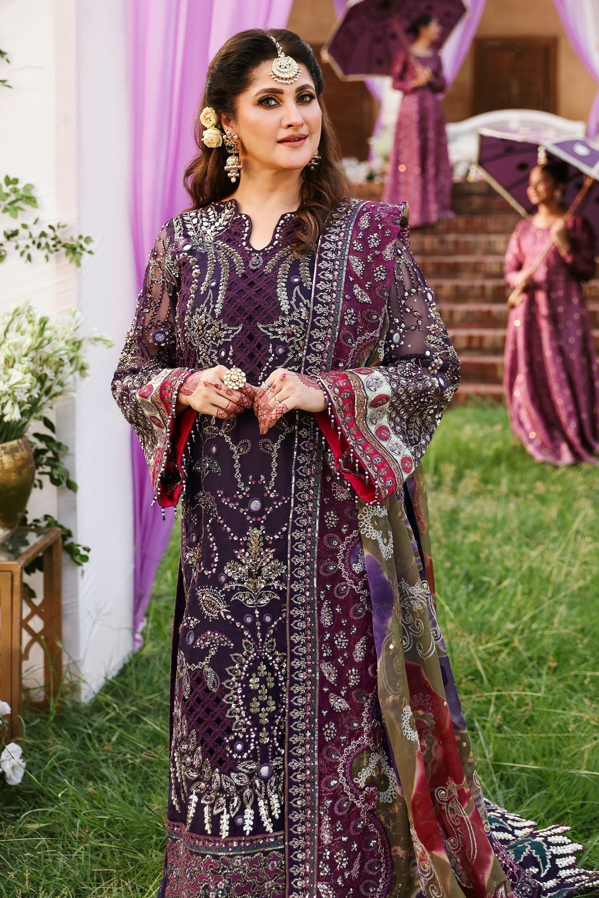 Nureh | Jhoomro Wedding Formals | NL-70 JAHAN - House Of Anaya