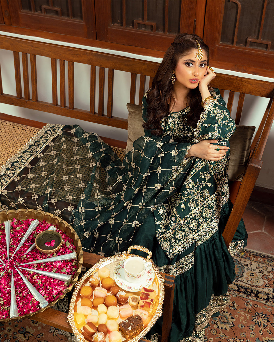 Faiza Saqlain | Nira Festive | Ahin - House Of Anaya