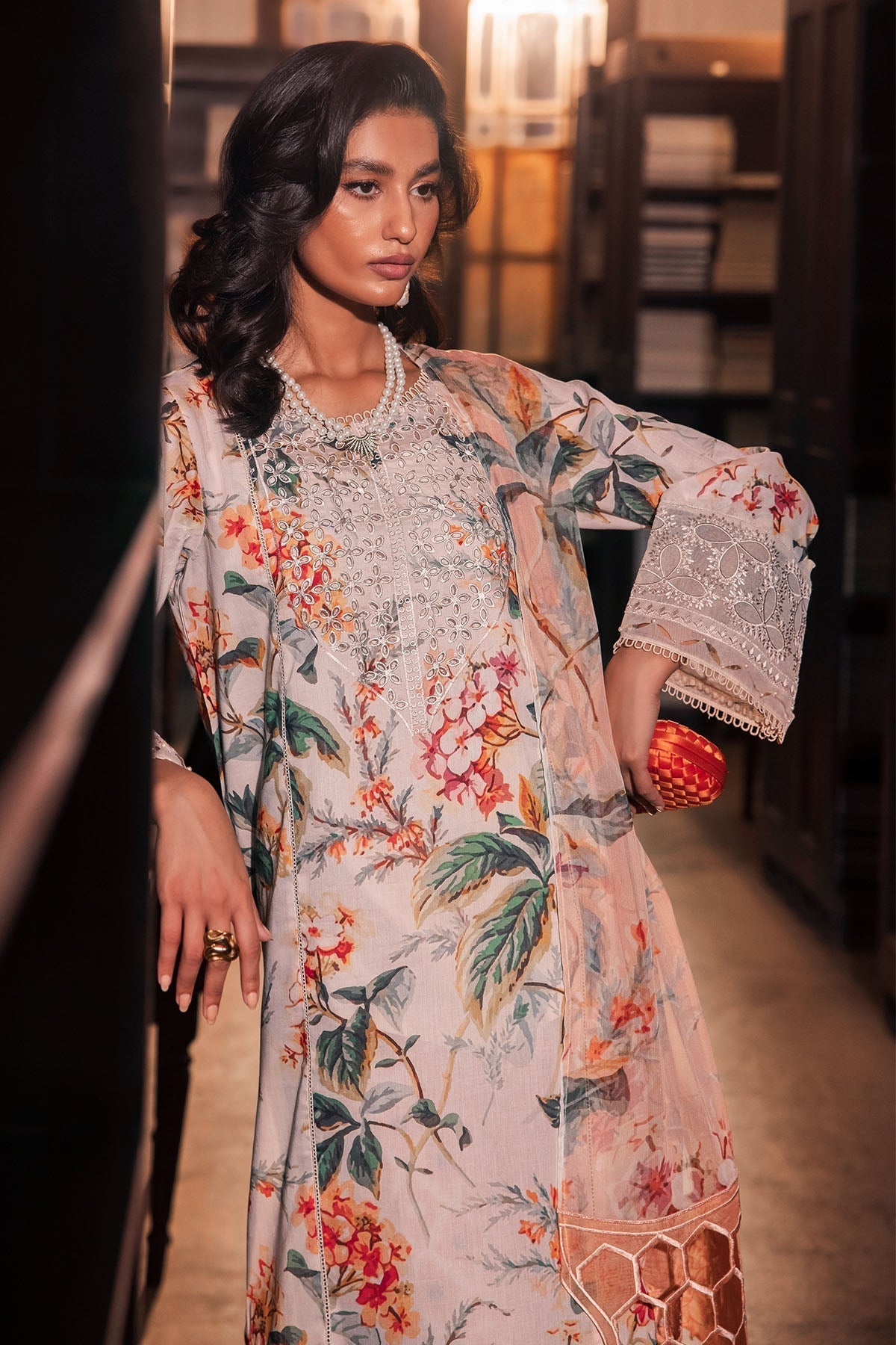 Nureh | Glam Girl Lawn | GL-13 - House Of Anaya