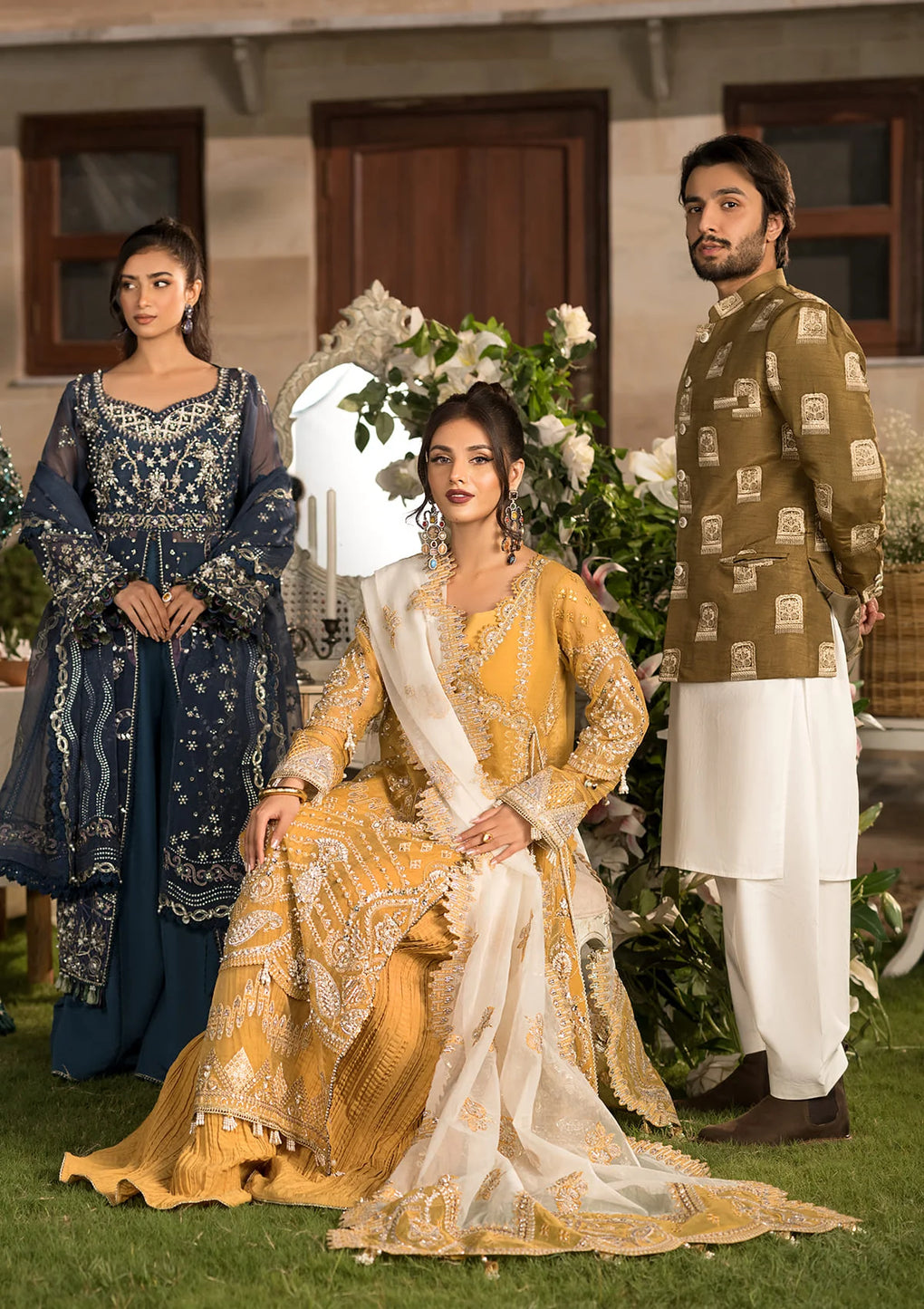 Elaf Premium | Formal Handwork Collection | EFH-07 SAHAR - House Of Anaya