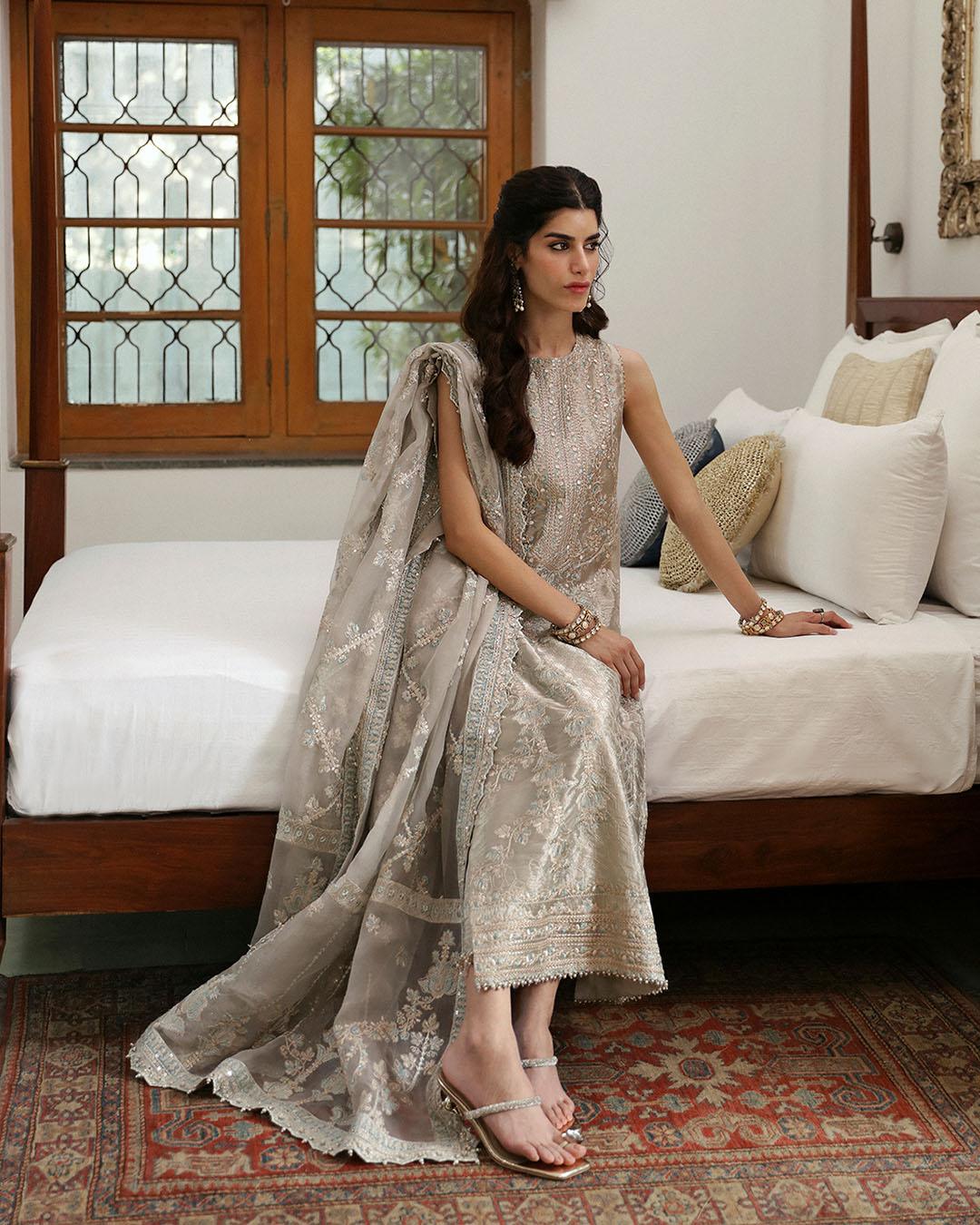 Faiza Saqlain | FS Luxe Mehermah | Damaris - House Of Anaya