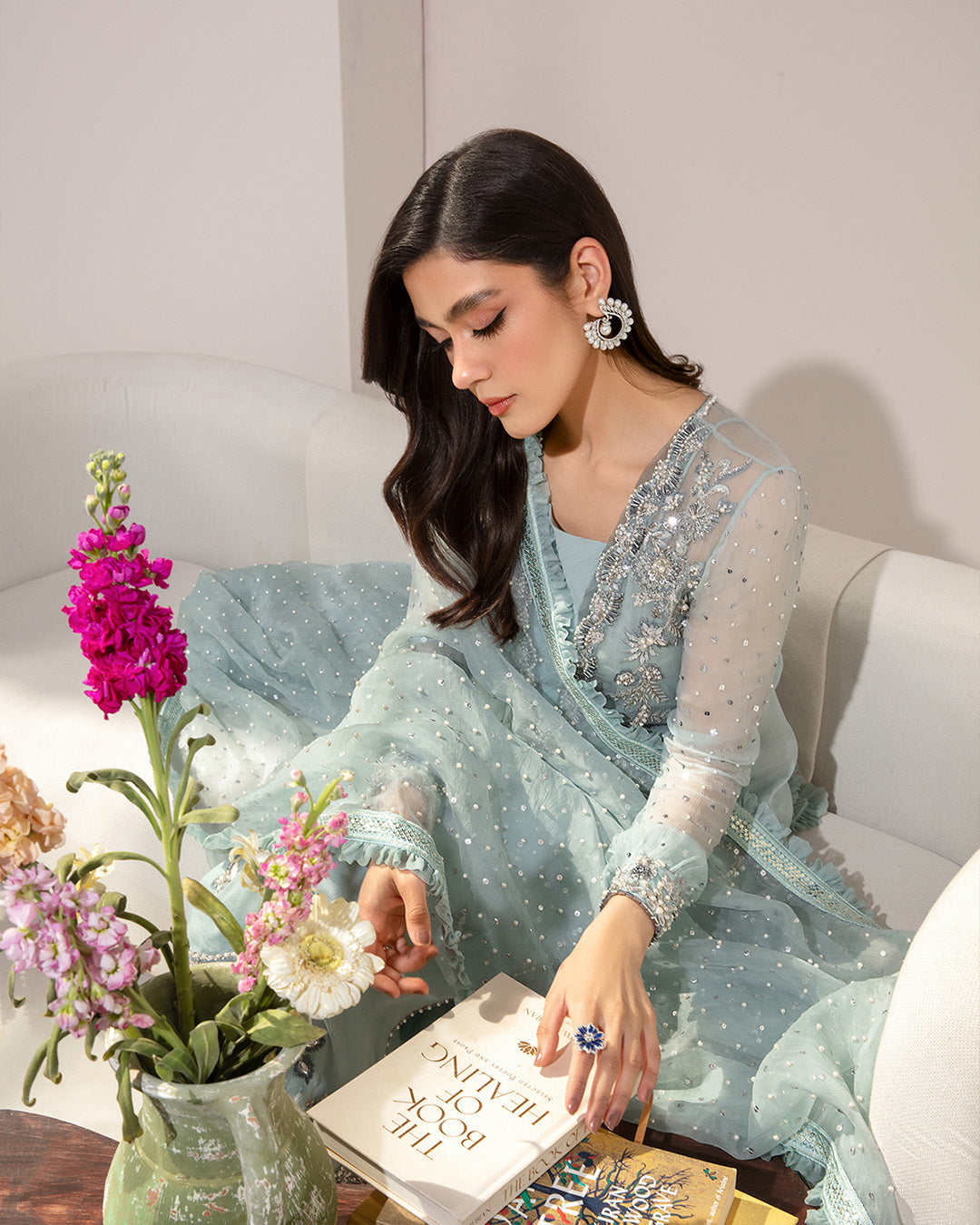 Faiza Saqlain | Lenora Luxury Pret | Arleena - House Of Anaya