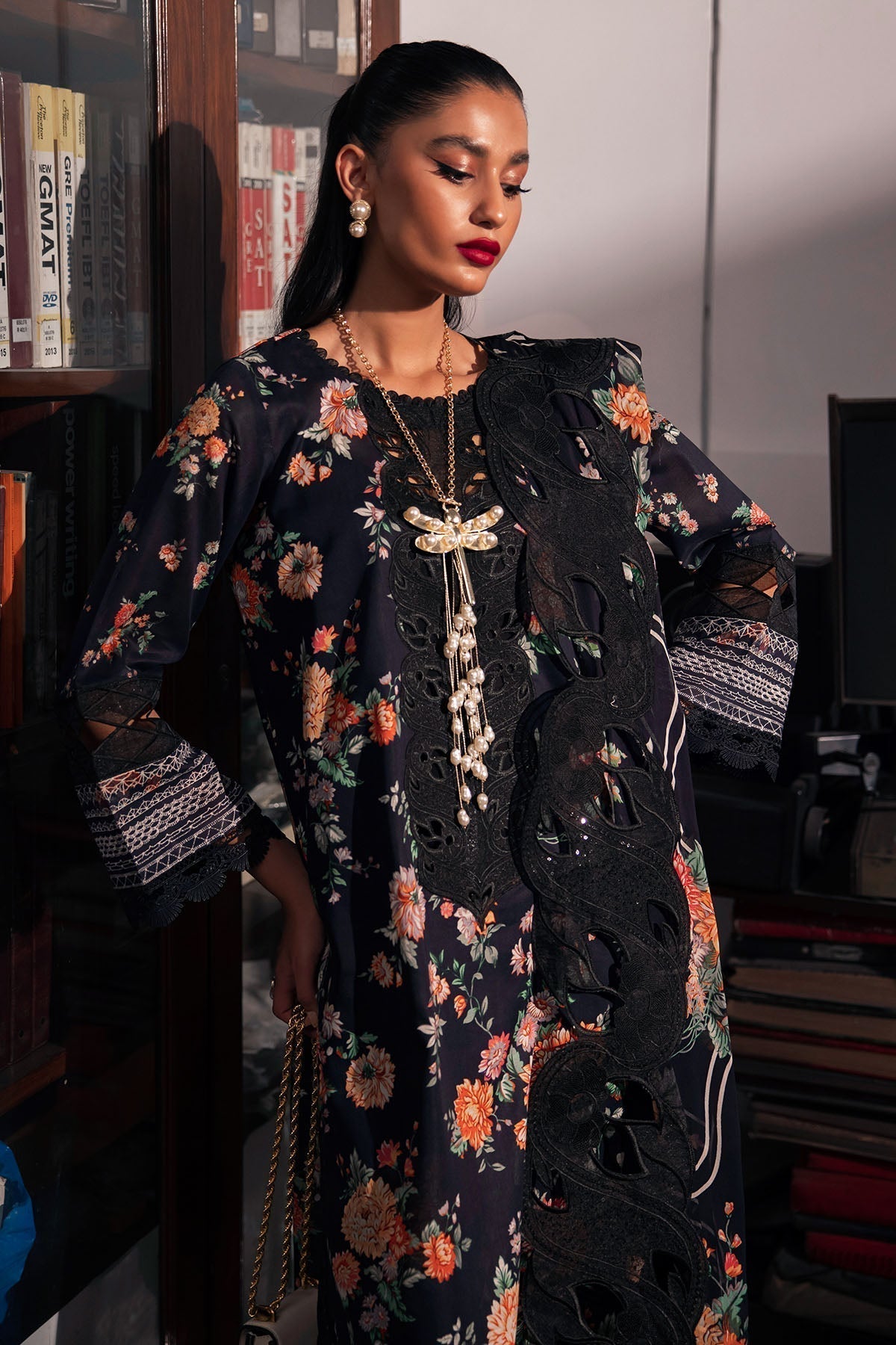 Nureh | Glam Girl Lawn | GL-18 - House Of Anaya