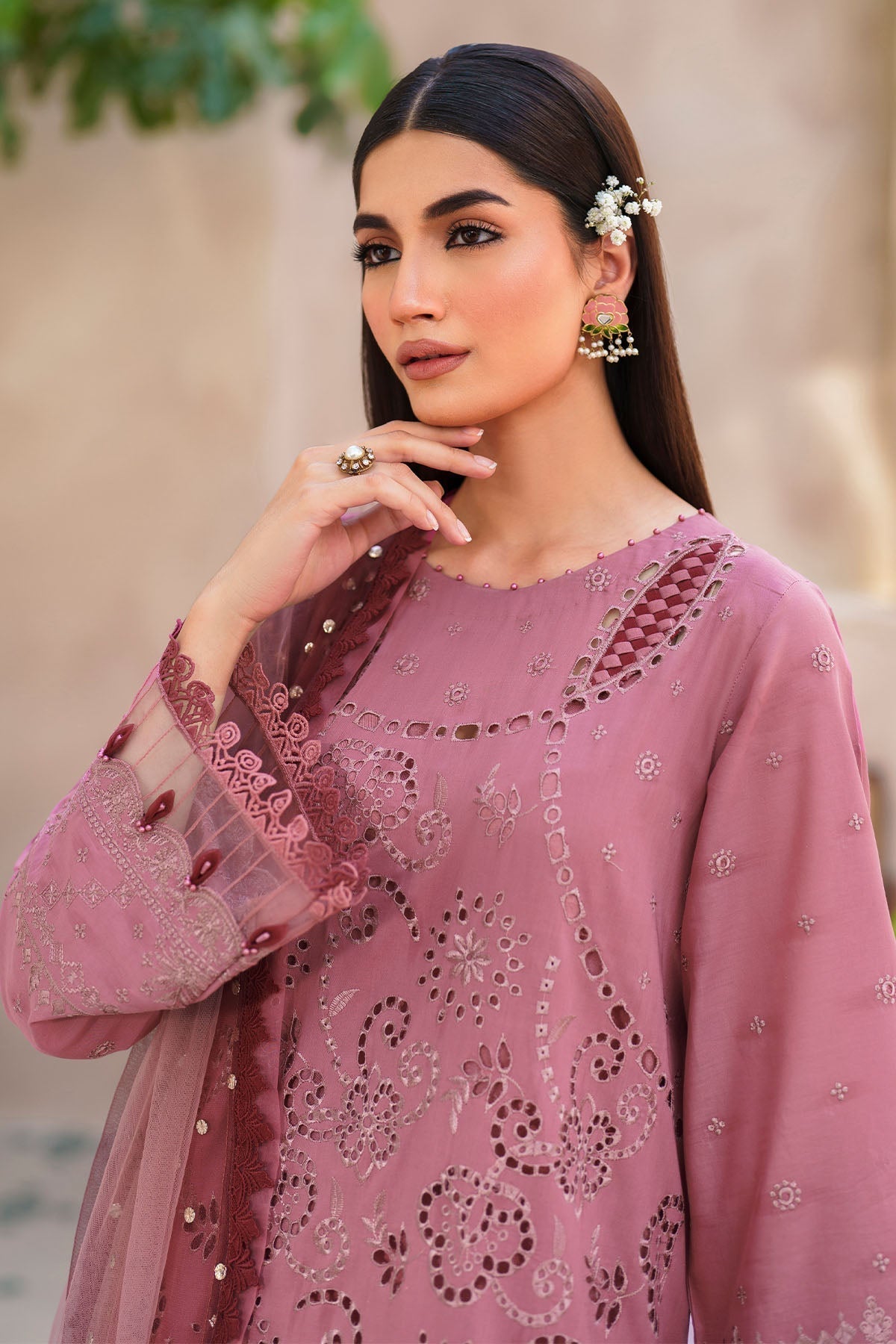 Nureh | Bazaar Lawn | NS - 136 - House Of Anaya