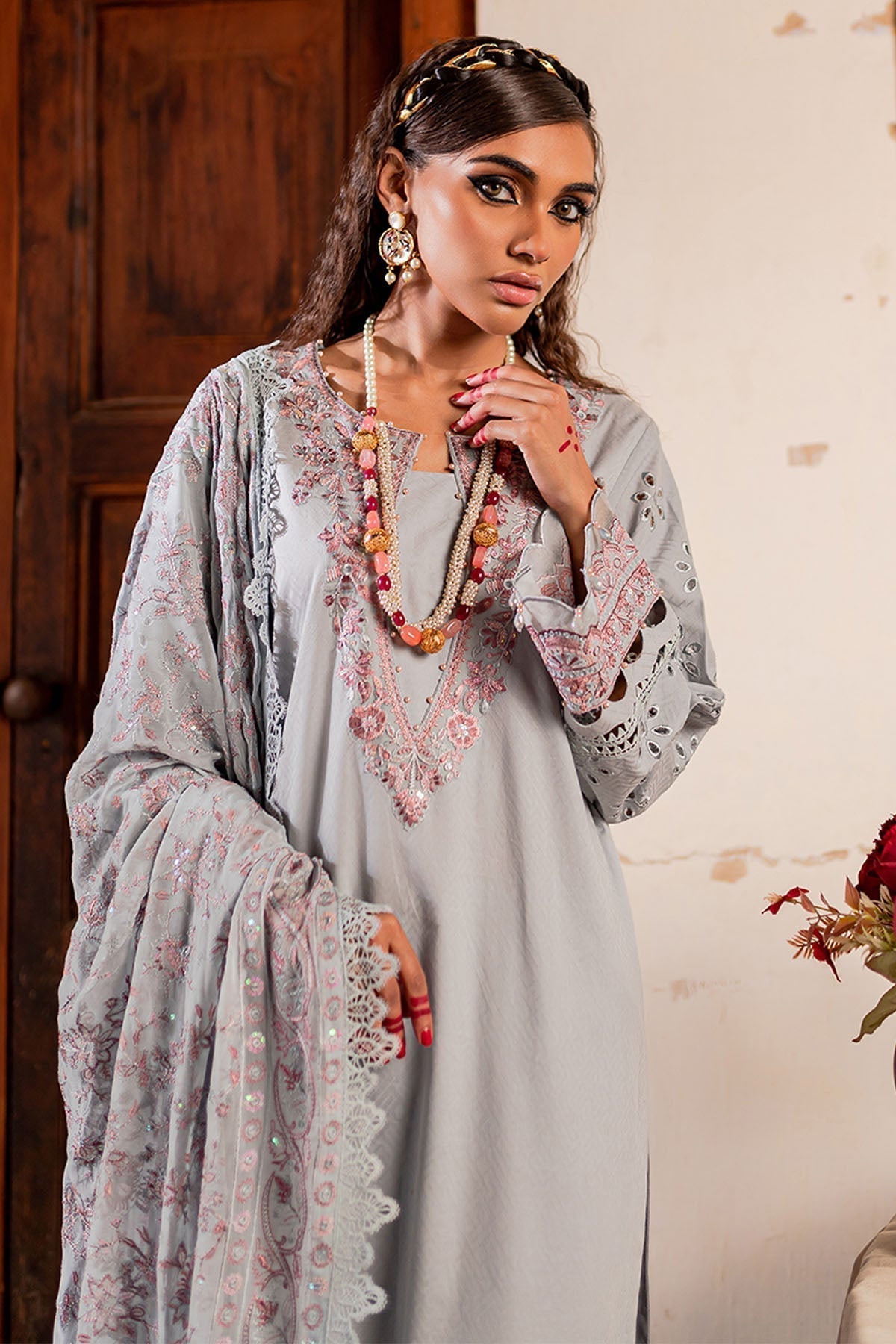 Nureh | Lawn Jacquard | NS-79 - House Of Anaya