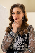 Iznik | Chinnon Chiffon | CC-50 Embroidered Net - House Of Anaya
