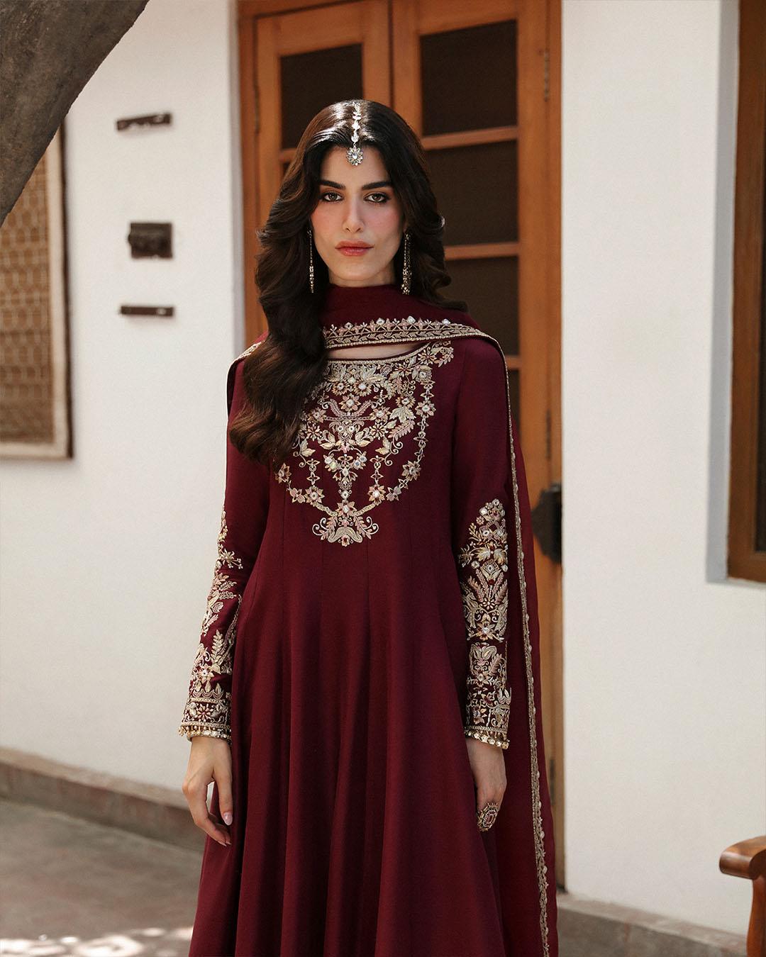 Faiza Saqlain | FS Luxe Mehermah | Norine - House Of Anaya