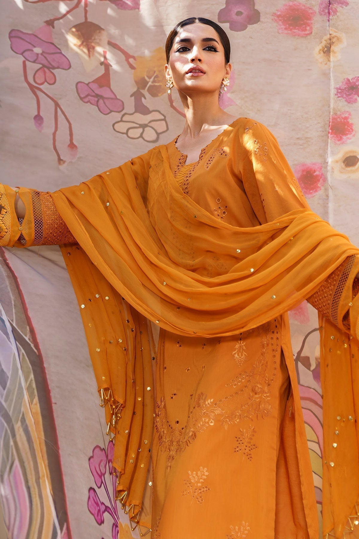 Nureh | Bazaar Lawn | NS-138 - House Of Anaya