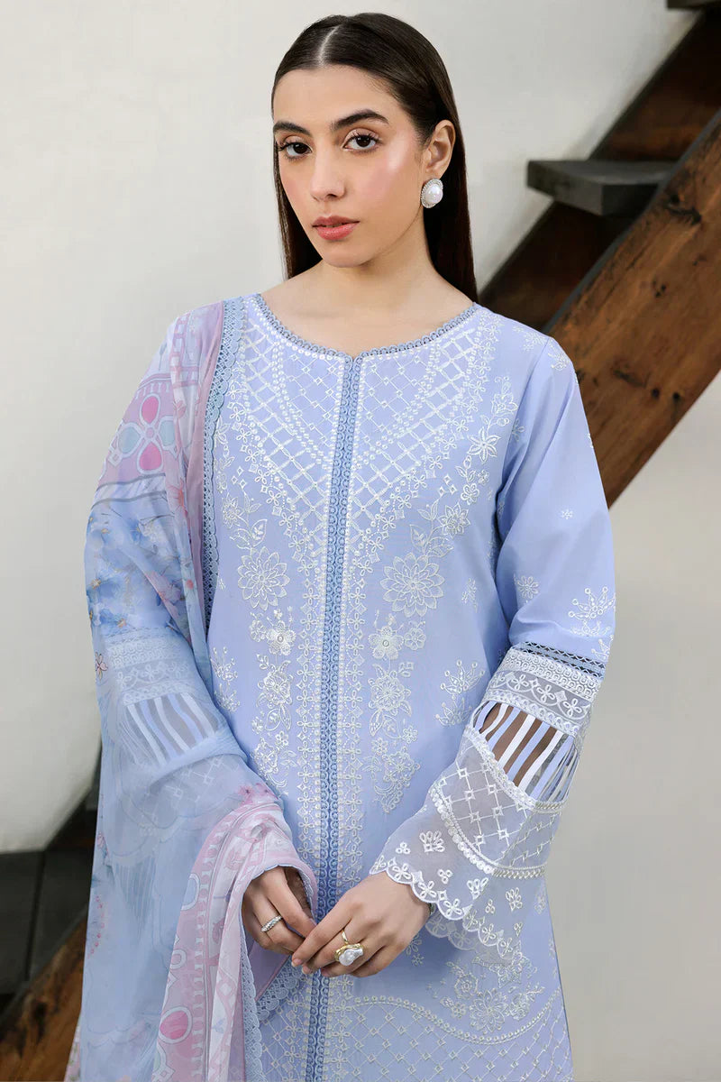 Farasha |Summer weaves | Serene Blue