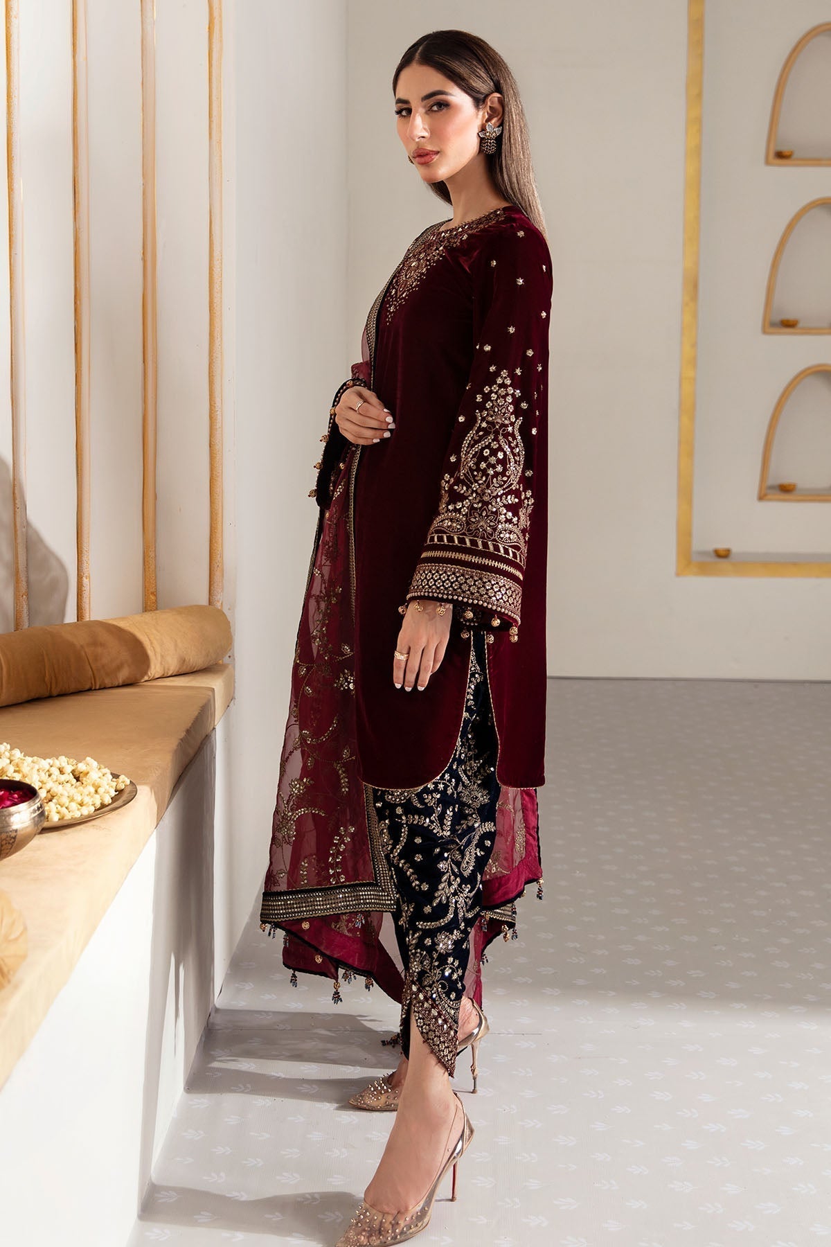 JASMIN - VELVET FORMAL VF-2017 - Riwayat-e-khas