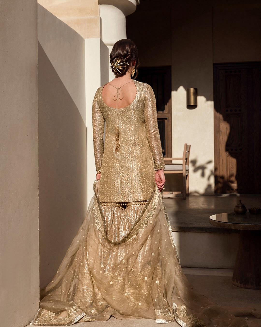Faiza Saqlain | FS Luxe Noor e Chasm | Linia - House Of Anaya