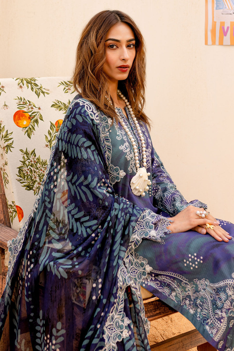 Nureh | Gardenia Lawn 25 | NSG-186 - House Of Anaya