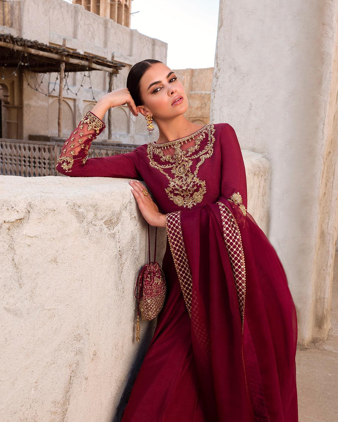 Faiza Saqlain | FS Luxe Laira | Maaisha - House Of Anaya