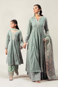 Maria B | 3 Piece Embroidered Velvet Suit | MKS-W24-38 - House Of Zarish