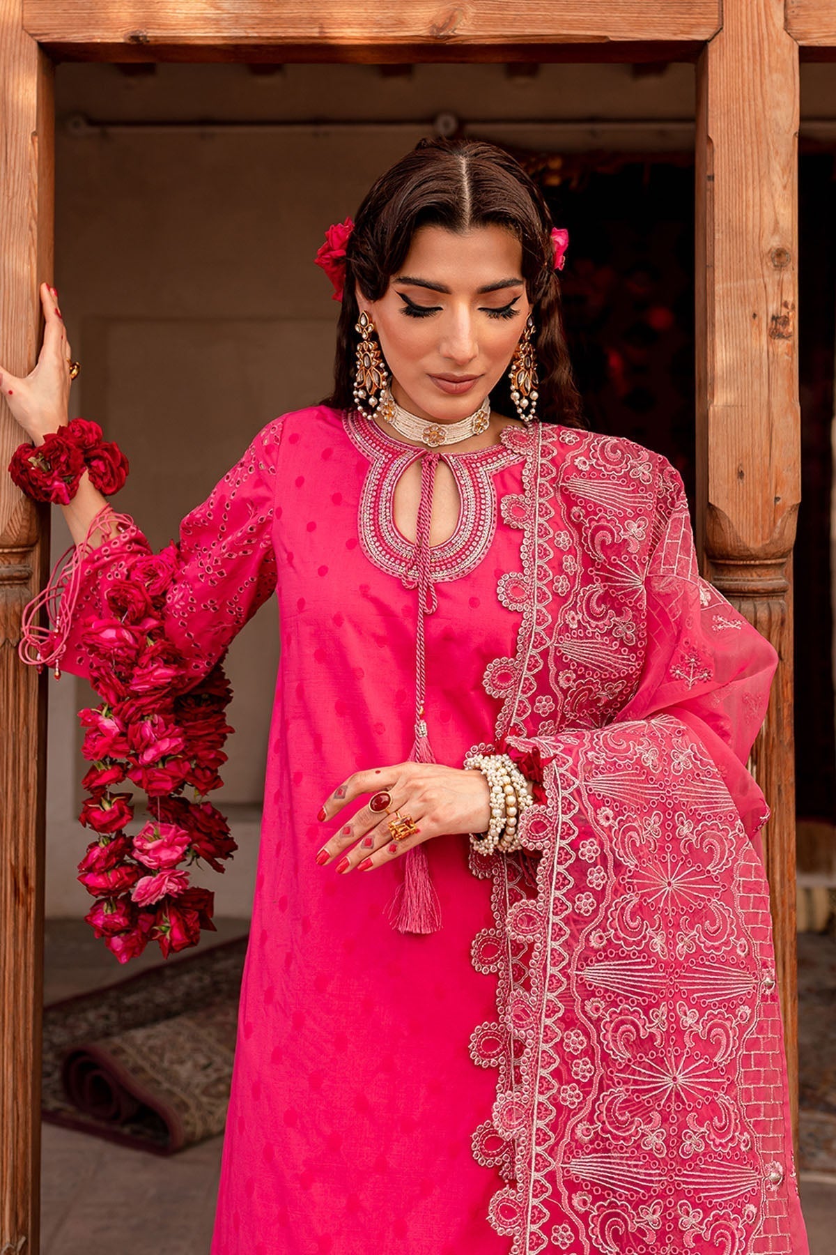 Nureh | Lawn Jacquard | NS-73 - House Of Anaya