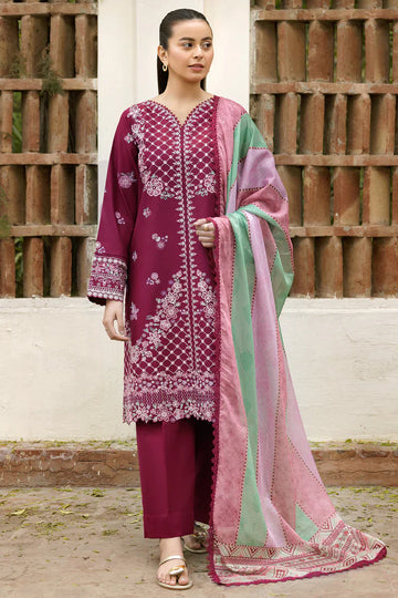 Farasha | Summer weaves| Satin Ruby