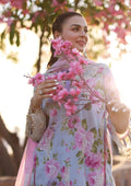 Elaf Premium | Prints Chikankari 24 | 04A OCEAN BLOSSOMS - House Of Anaya