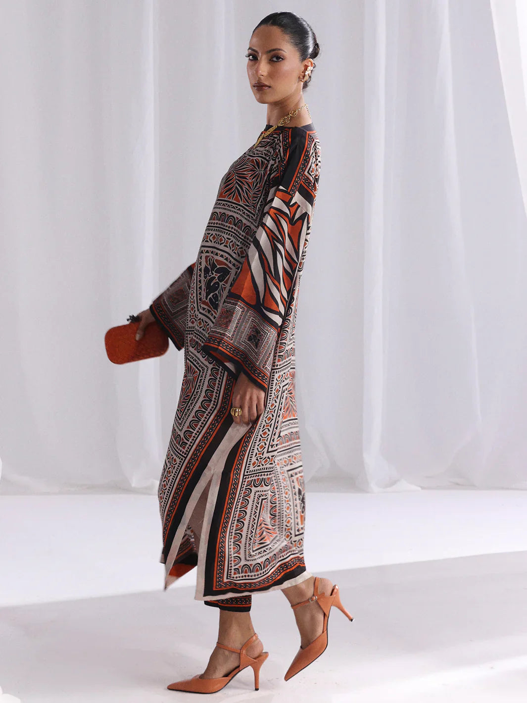 Bin ilyas | Co ords Summer 25 | 30081 | 2 PC Pret