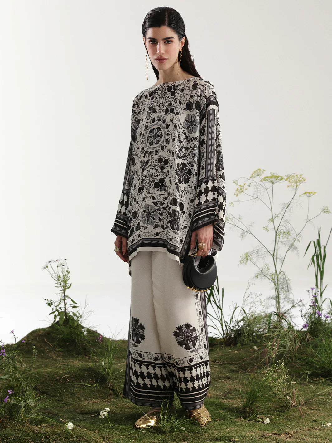 Bin ilyas | Co ords Summer 25 | 30082 | 2 PC Pret