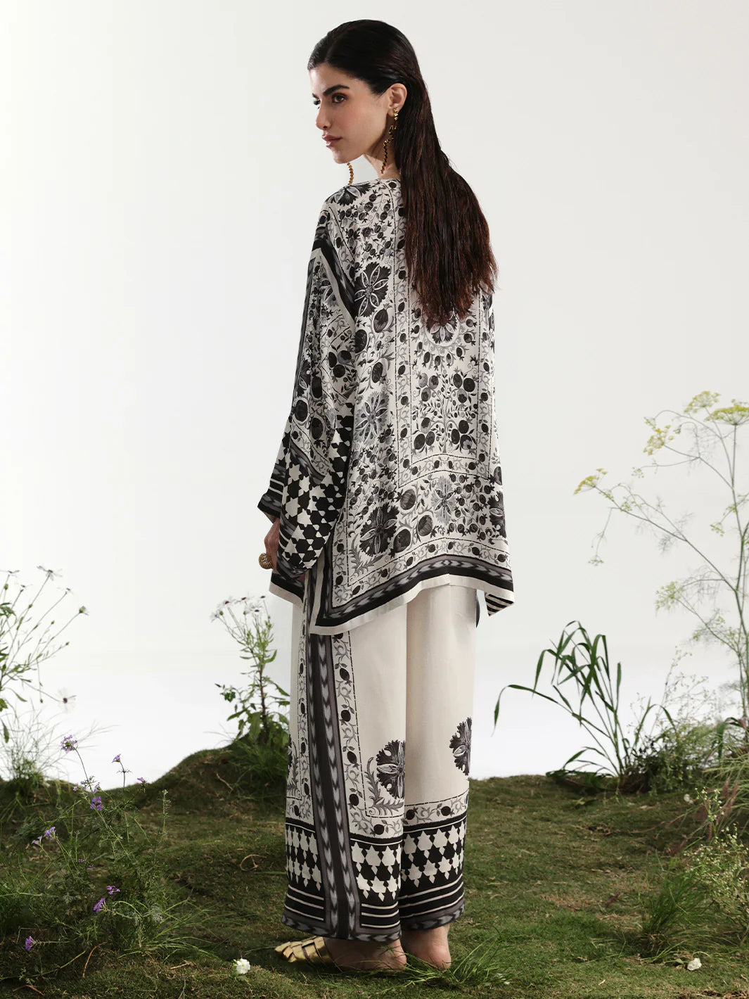 Bin ilyas | Co ords Summer 25 | 30082 | 2 PC Pret