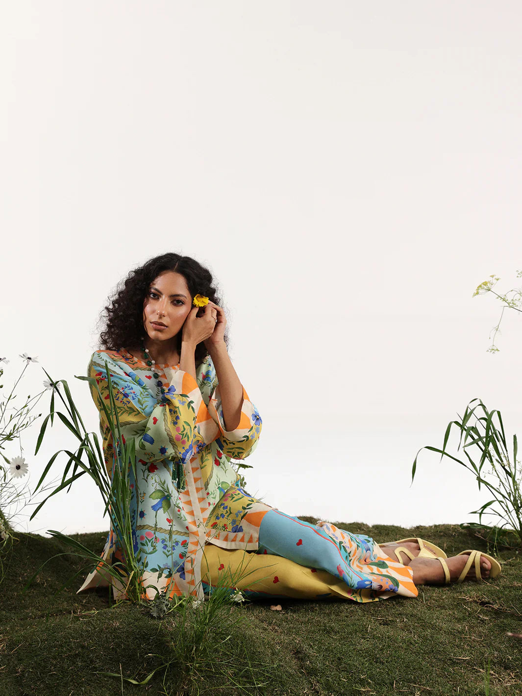 Bin ilyas | Co ords Summer 25 | 30085 | 2 PC Pret