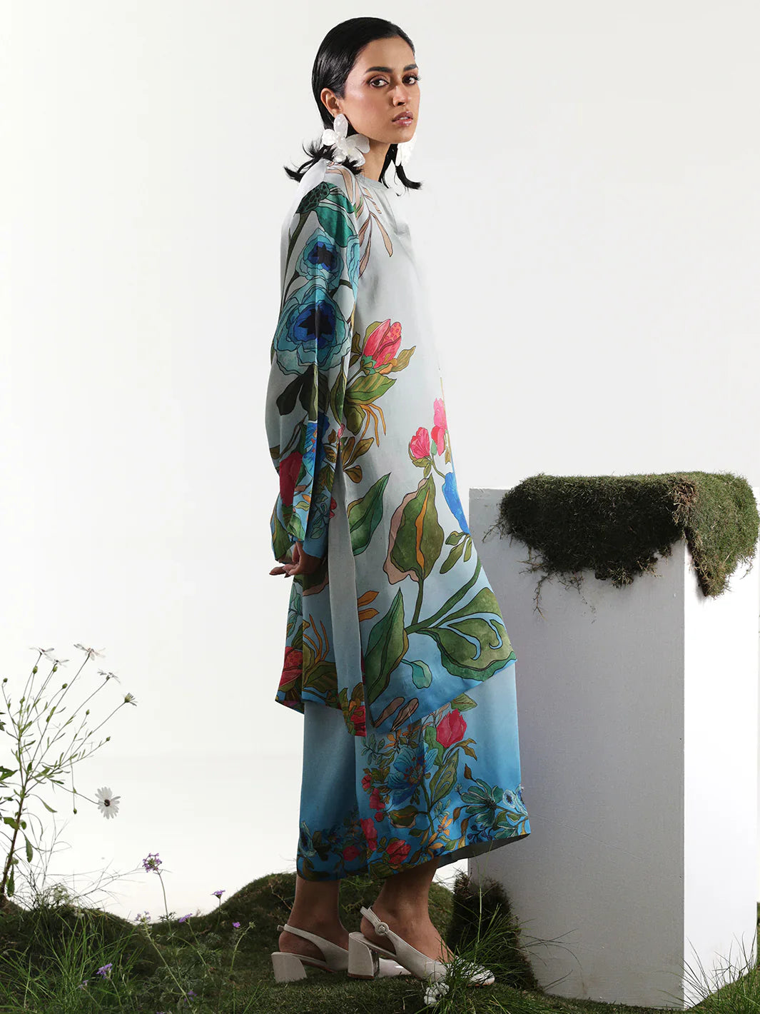 Bin ilyas | Co ords Summer 25 | 30086 | 2 PC Pret