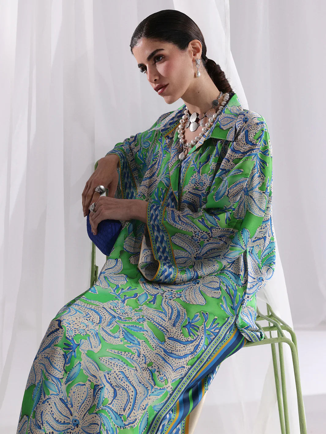 Bin ilyas | Co ords Summer 25 | 30091 | 2 PC Pret