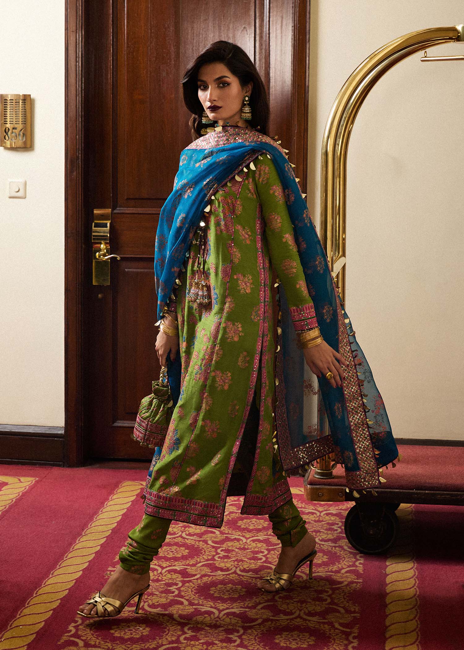 Hussain Rehar | Luxury Pret SS 24 | Anabi - House Of Anaya