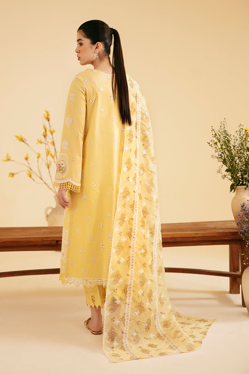 Qalamkar | Qlinekari Luxury Lawn | SQ-12 ZHAIN - House Of Anaya
