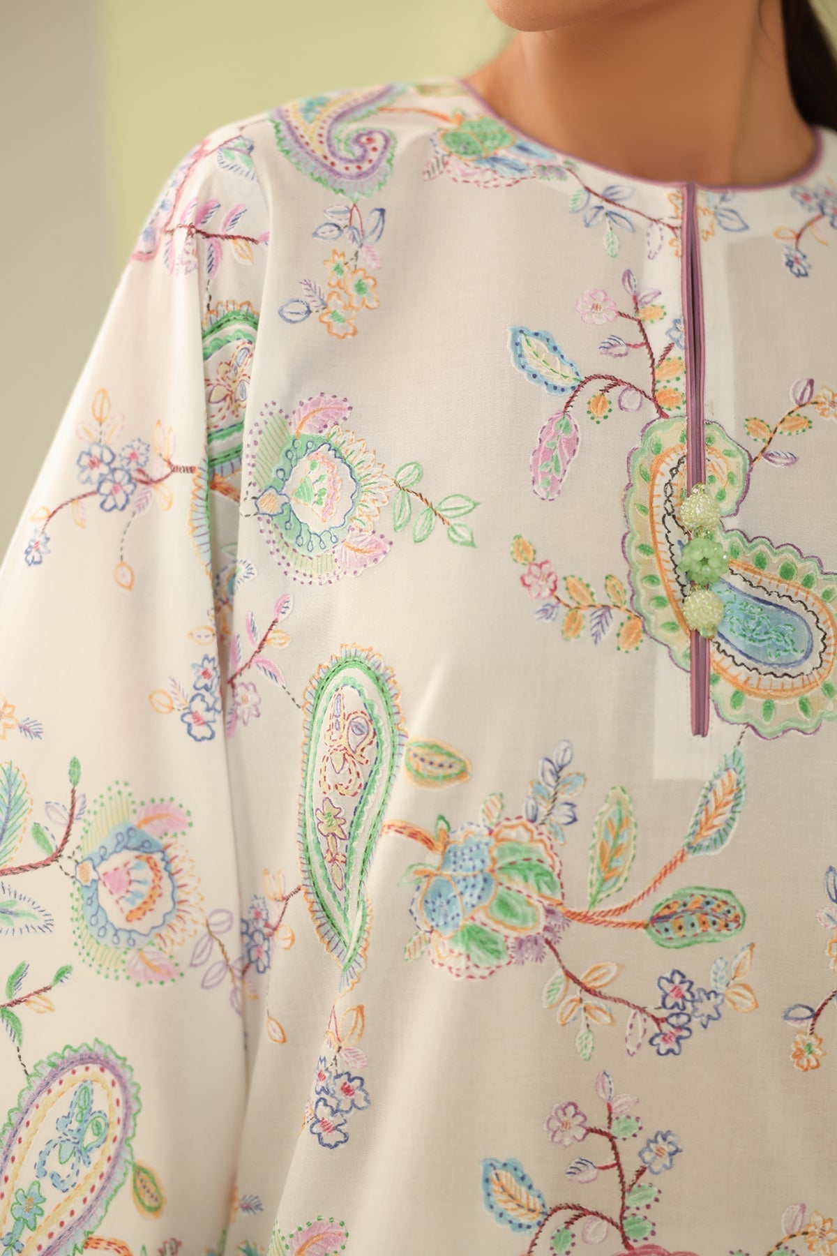 Baroque | Eid Printique | EMBROIDERED PRINTED LAWN UF-4179