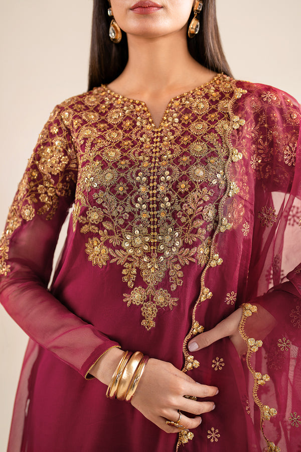 Baroque | Luxury Pret 24 | CHIFFON PR-916 - House Of Anaya